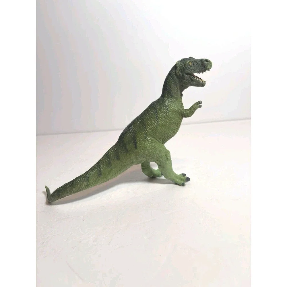 1988 Vtg Carnegie Safari Tyrannosaurus Rex T-Rex Hard Rubber Figure 9